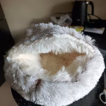 Warm & Soft Plush Pet Beds for the Winter Season photo review
